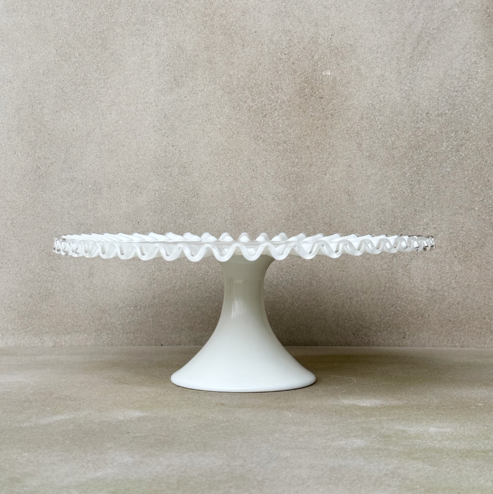 Vintage Fenton Cake Stand NEYBIR