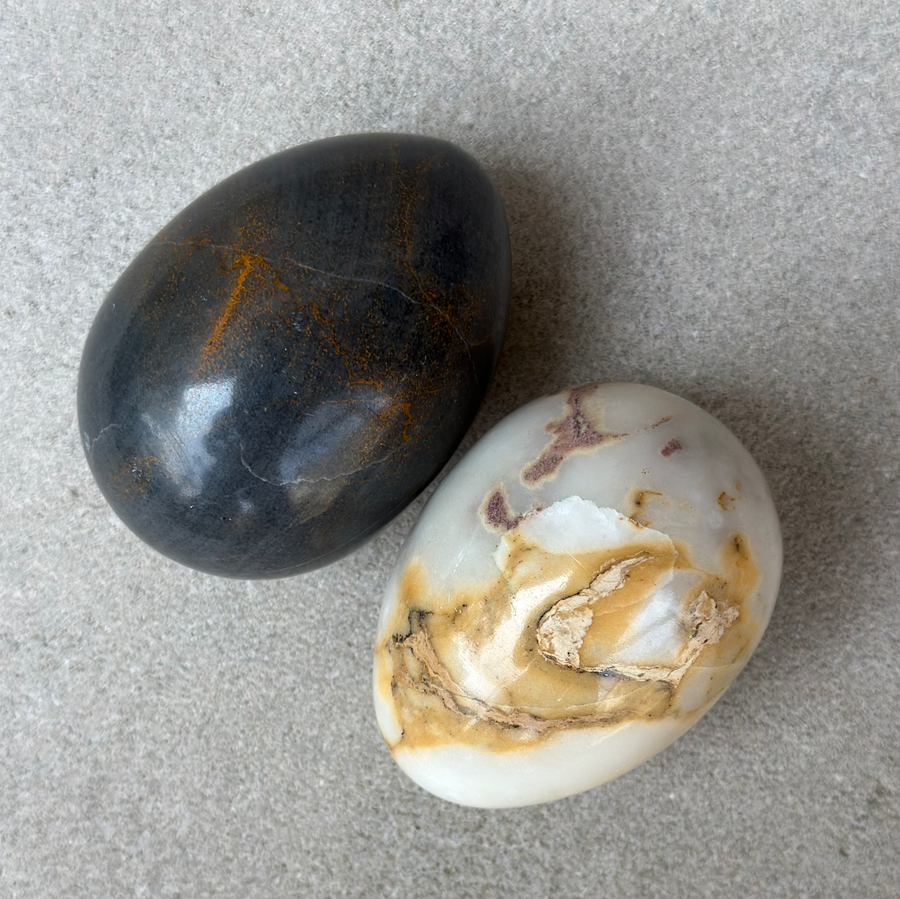 Vintage Marble Egg