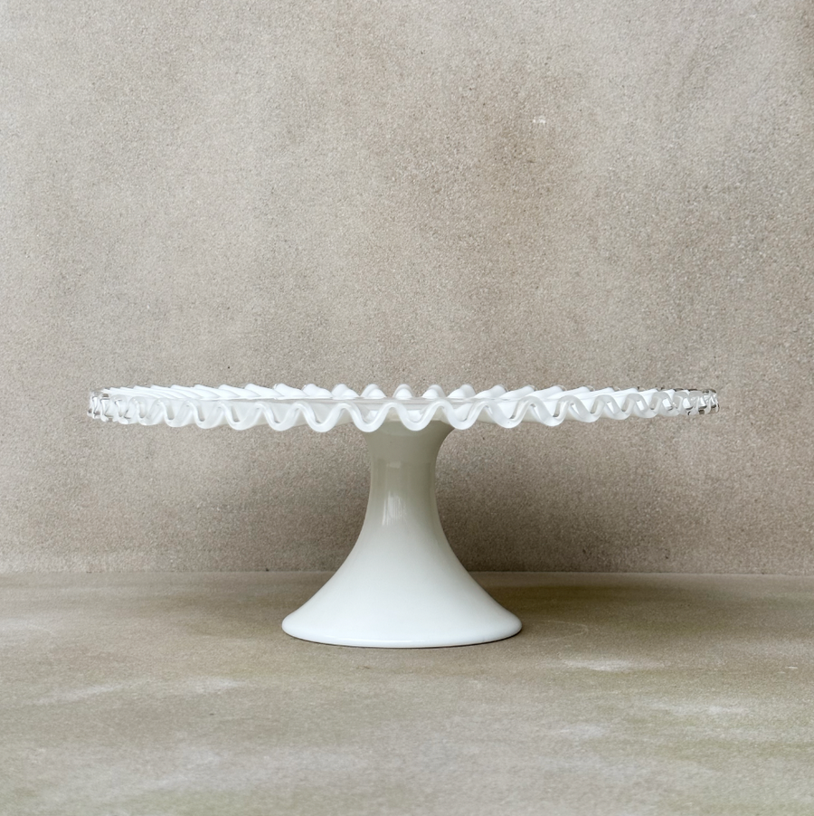 Vintage Fenton Cake Stand