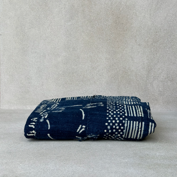 Vintage African Indigo Throw / Pattern