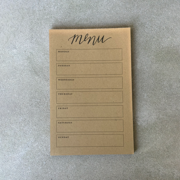 Menu Notepad