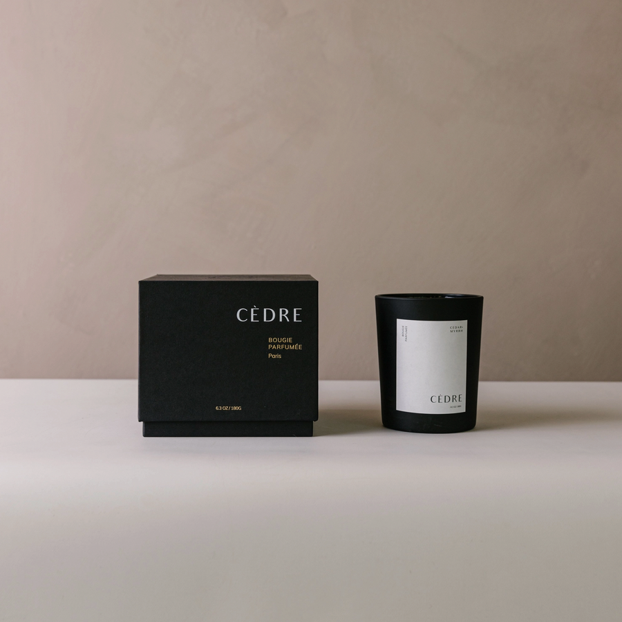 Cedar and Myrrh Cèdre Bougie Parfumée Candle