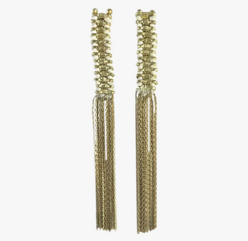 Temple Tassel Earrings