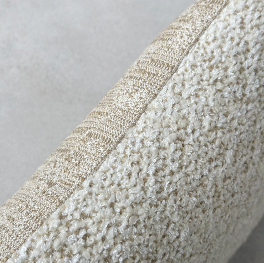 Boucle Twist Pillow / 16” x 10”