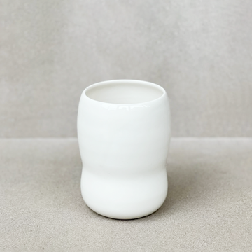 TQD PorcelainPlanter / Glossy Bone White Large