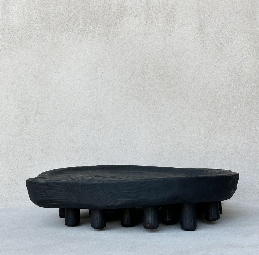 CN Charred Oak Multi-Foot Tray