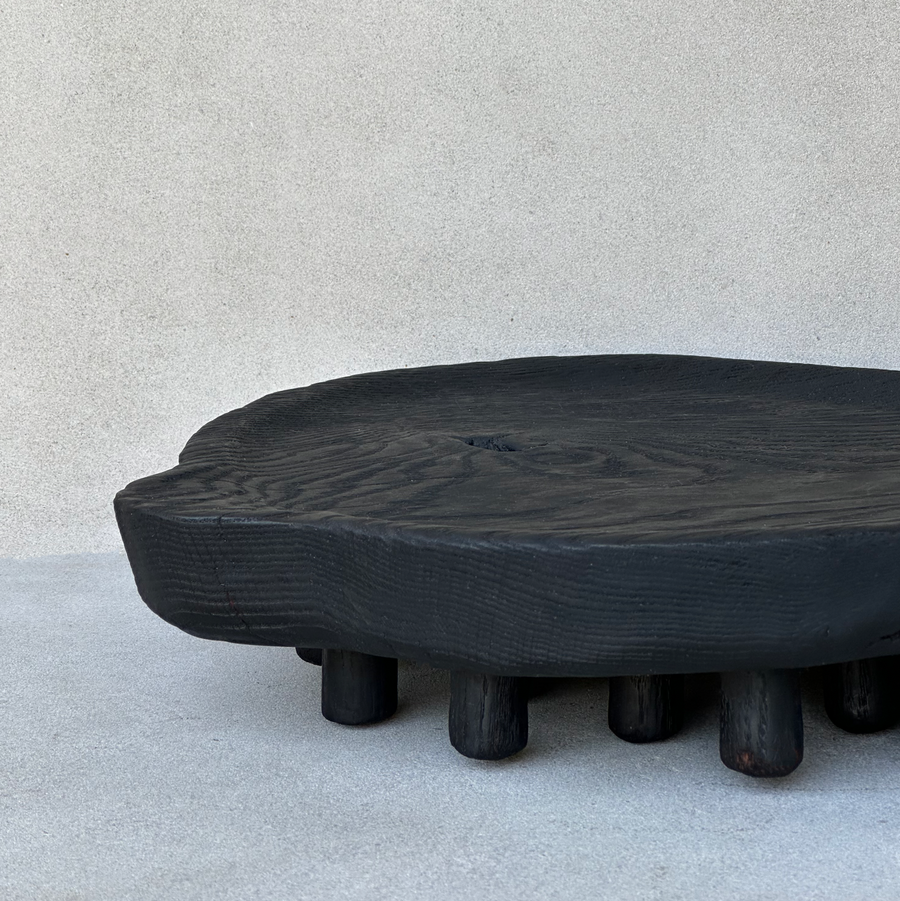 CN Charred Oak Multi-Foot Tray