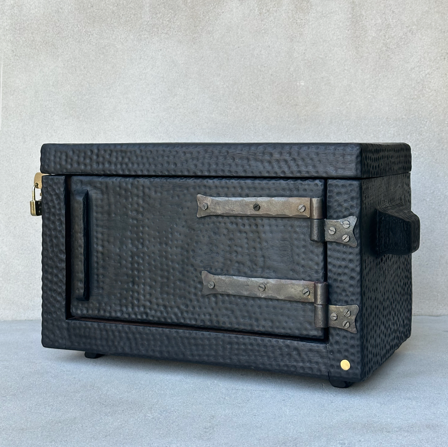 CN Charred Walnut Security Box