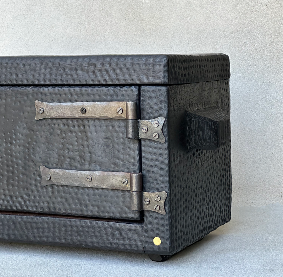 CN Charred Walnut Security Box