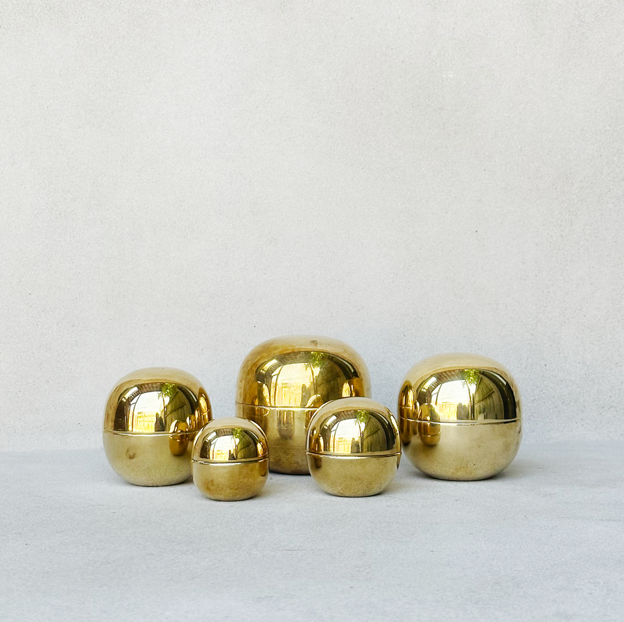 Sphere Boxes Nesting - Set of 5