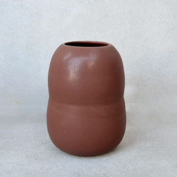 TQD Medium Porcelain Vase / Brick