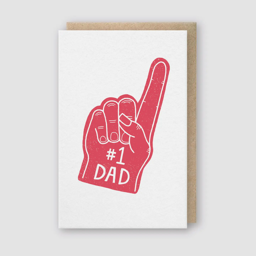 #1 Dad Foam Finger