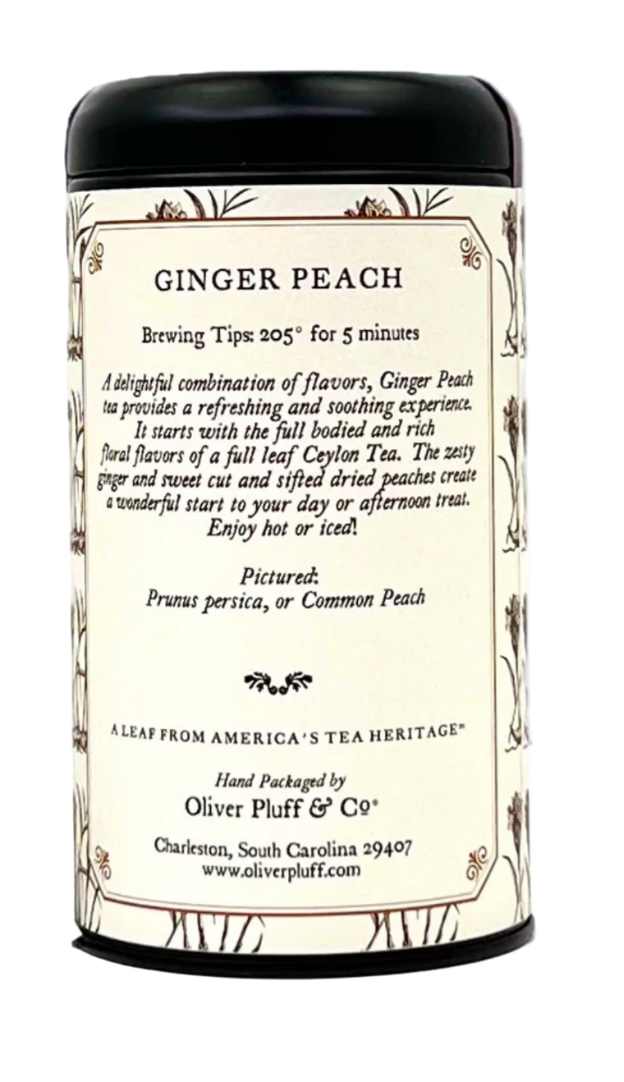 Oliver Pluff & Company Ginger Peach Tea