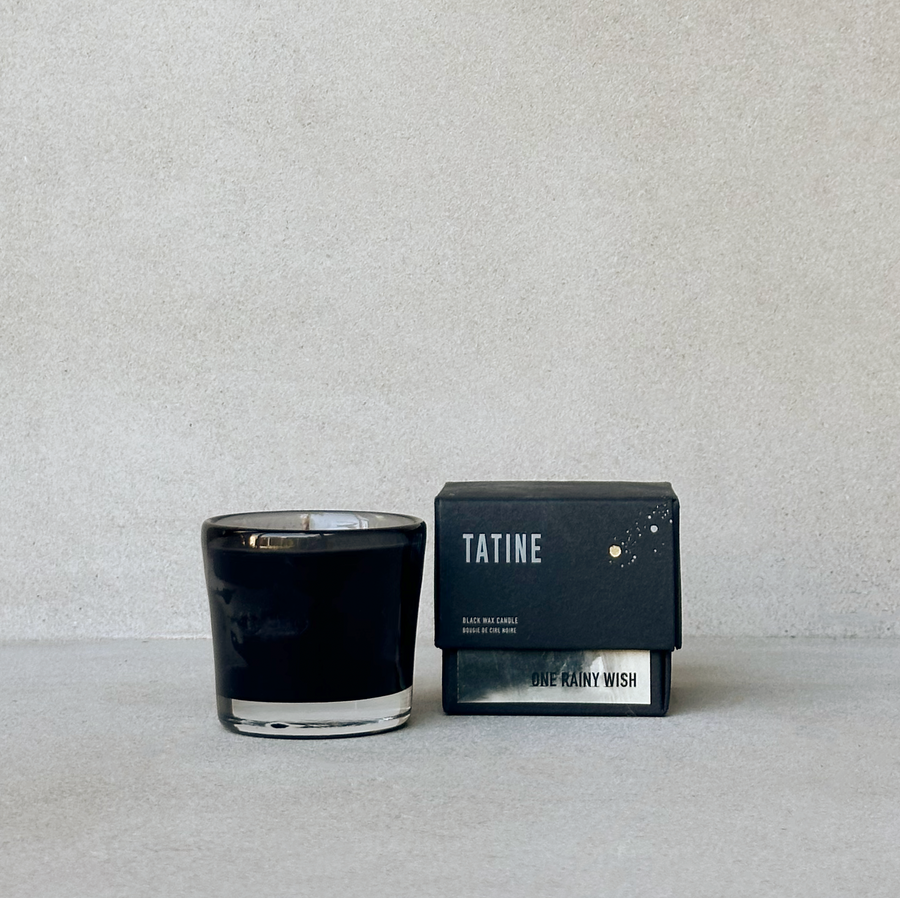 Tatine One Rainy Wish - Petite 3oz. Black Wax