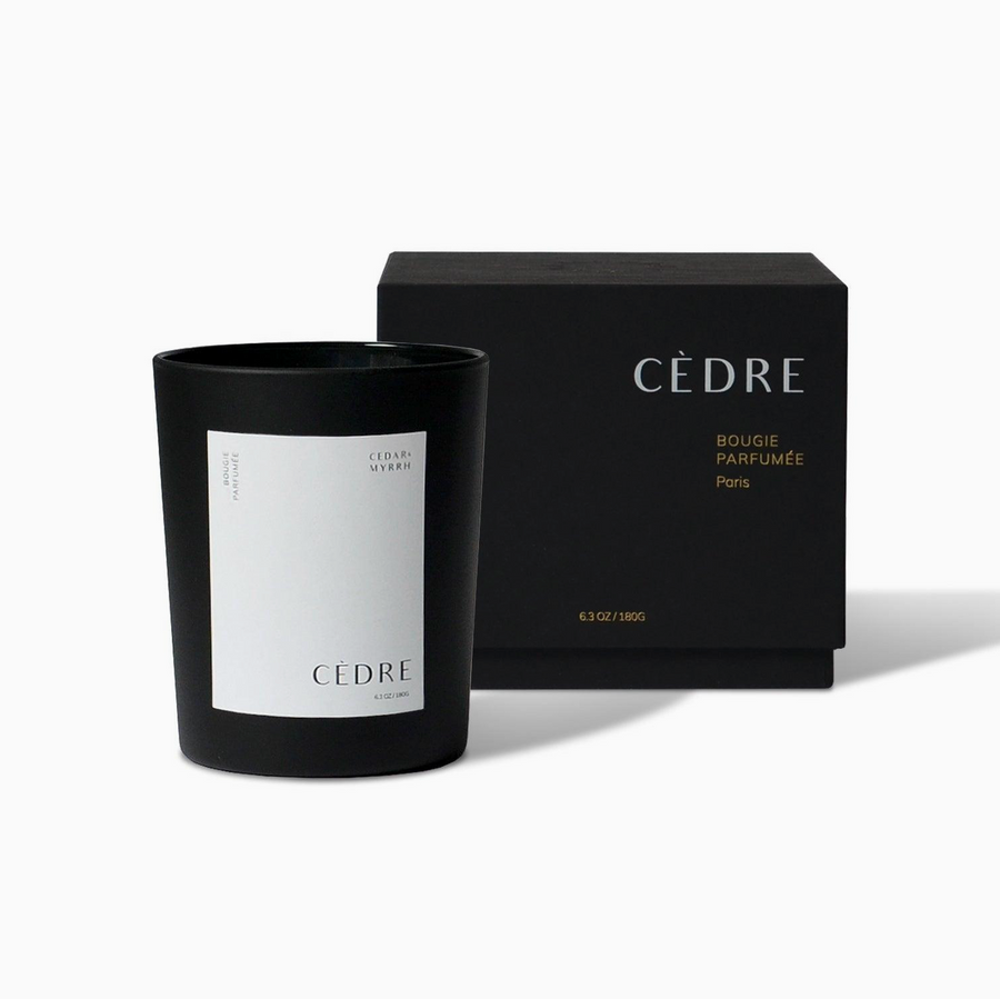 Cedar and Myrrh Cèdre Bougie Parfumée Candle