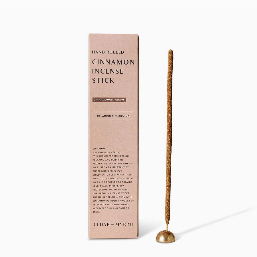 Hand Rolled Cinnamon Incense Sticks