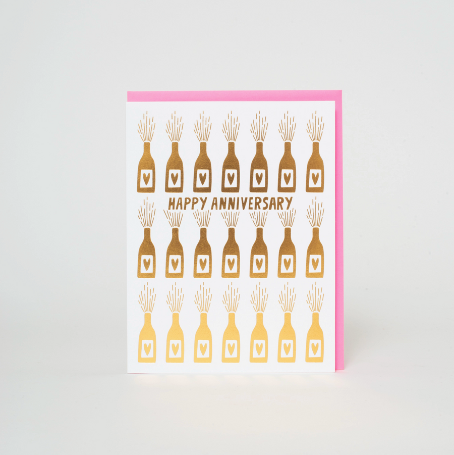 Anniversary Bottles Card / Ashkahn