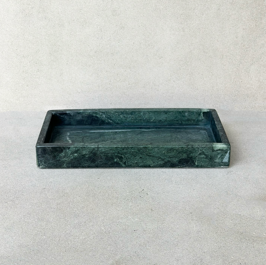 Green Marble Tray