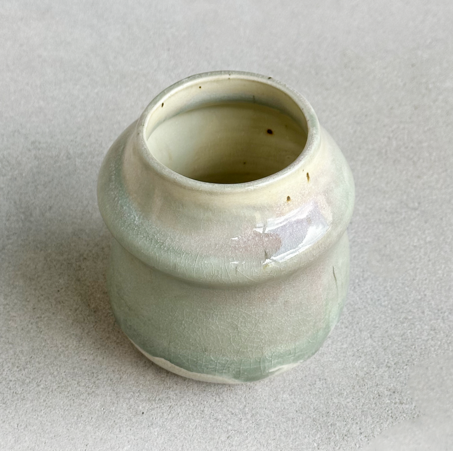 Vintage Celadon Vase