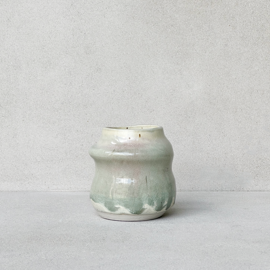 Vintage Celadon Vase