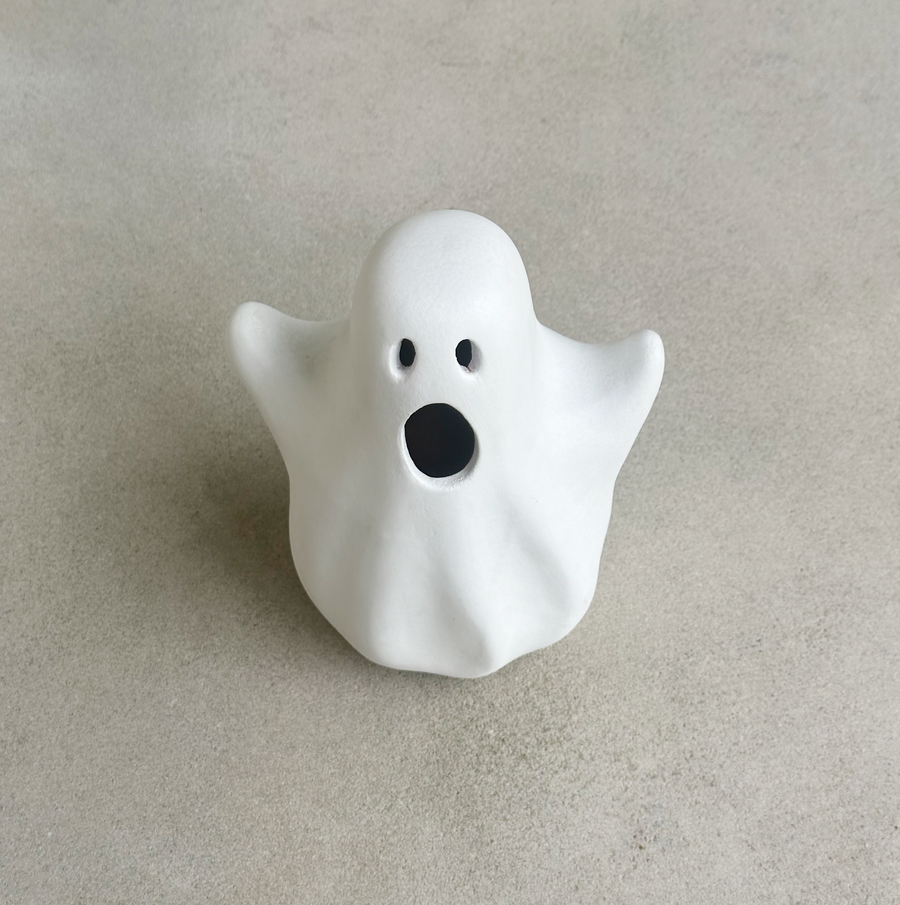 Ceramic Ghost Figure