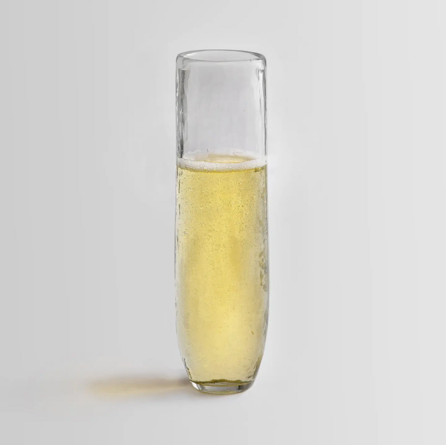 Stemless Pebbled Flute