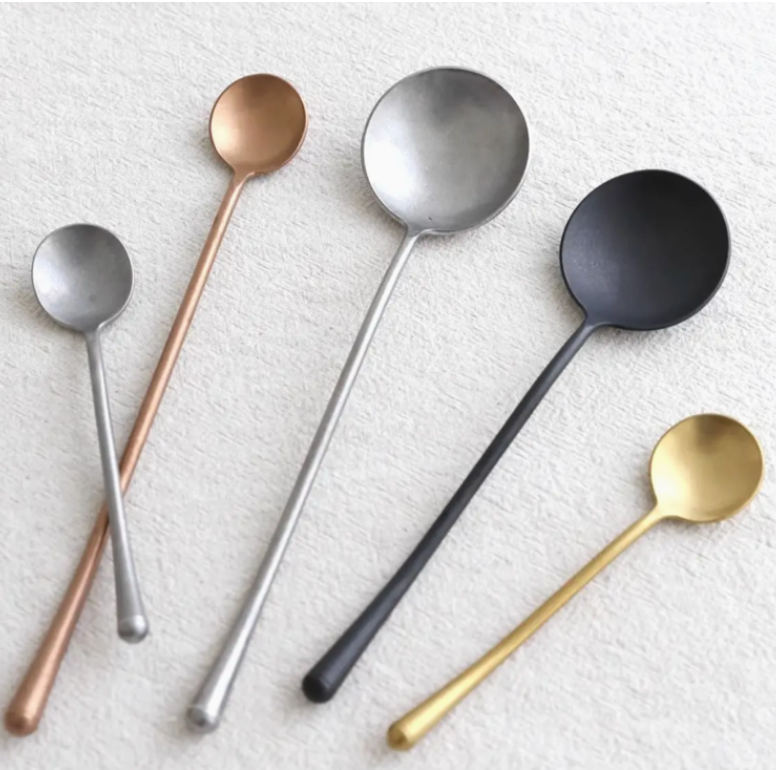 Modern Matte Serving Spoon