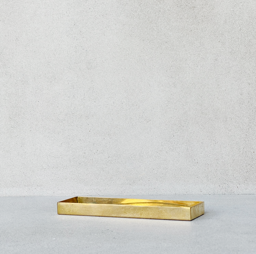 Small Solid Brass Tray