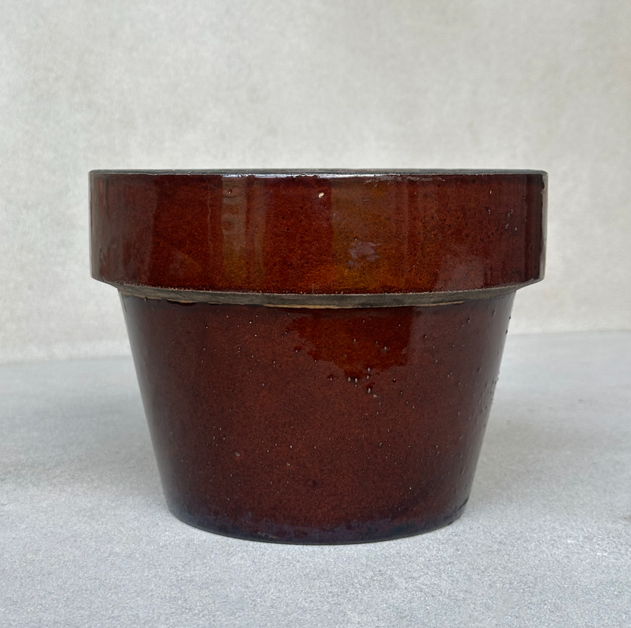 Vintage Burgundy Planter