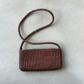 Wovan Cognac Leather Purse