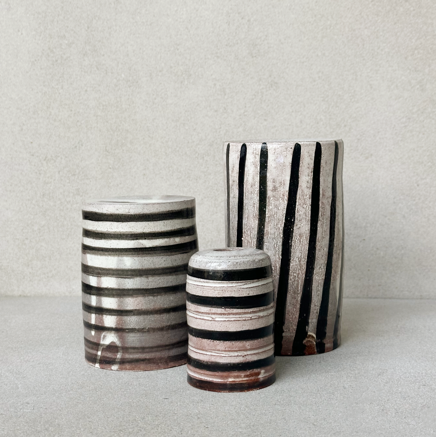 Small Horizontal Stripes Vase