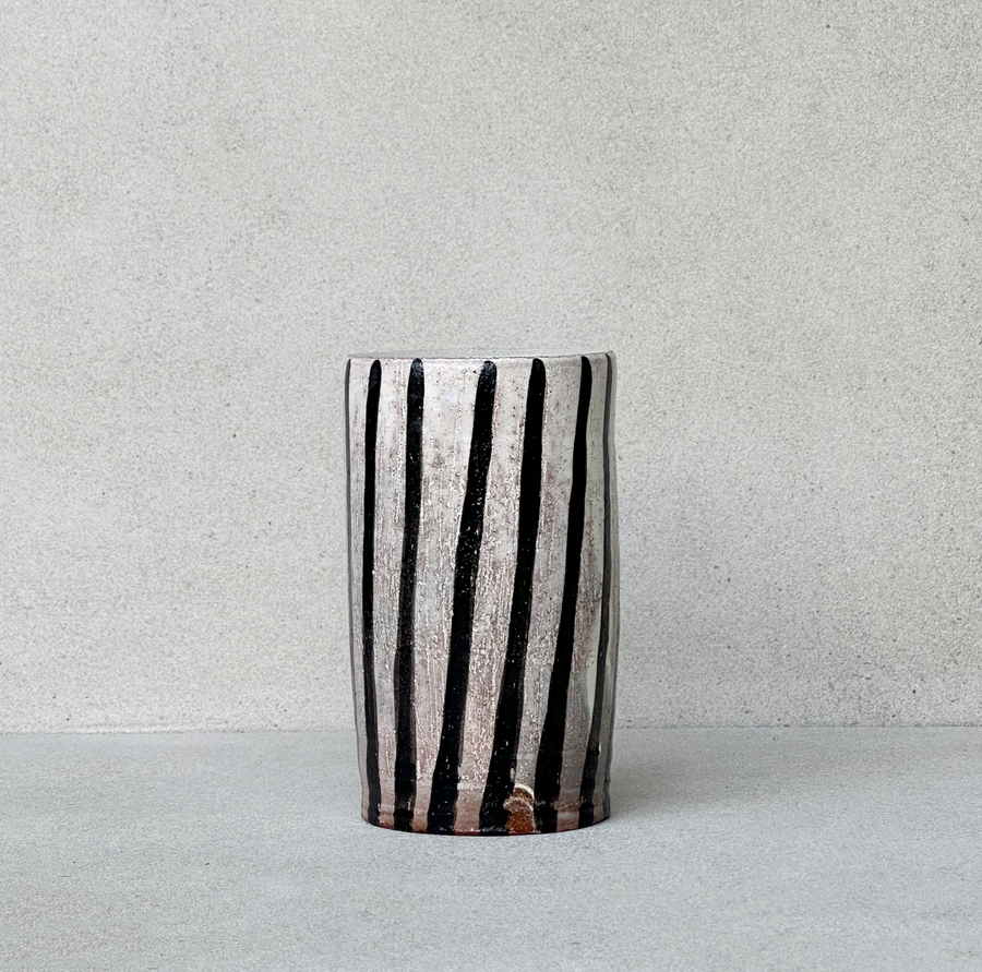 Vertical Stripes Vase