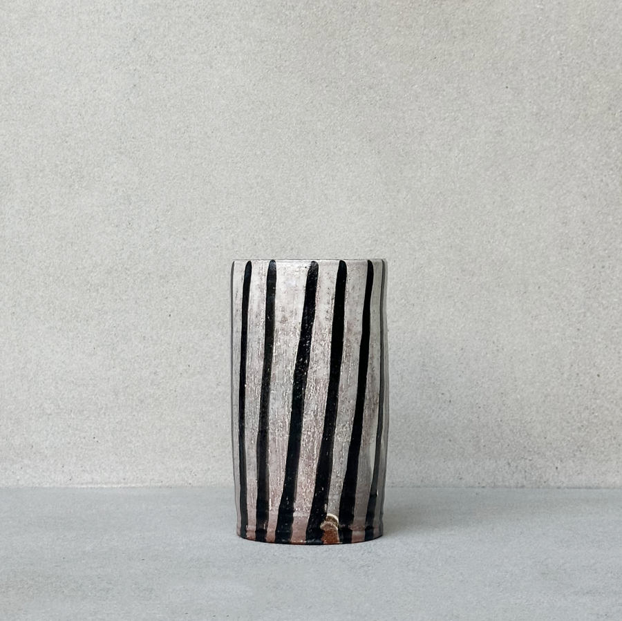 Vertical Stripes Vase