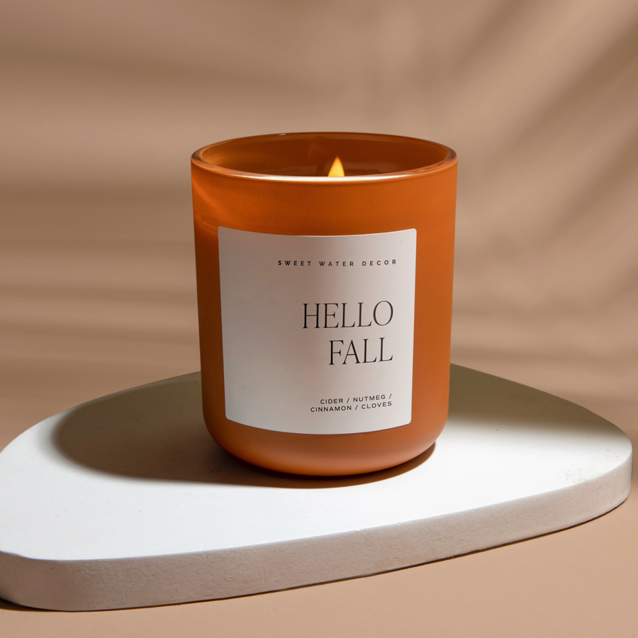 Hello Fall 15 oz Soy Candle