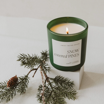 Snow Covered Pines 15 oz Soy Candle