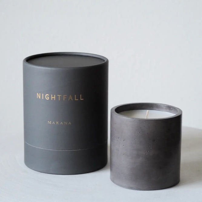 Nightfall Concrete Candle 11 oz