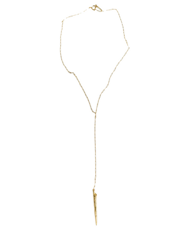 Icicle Lariat Necklace