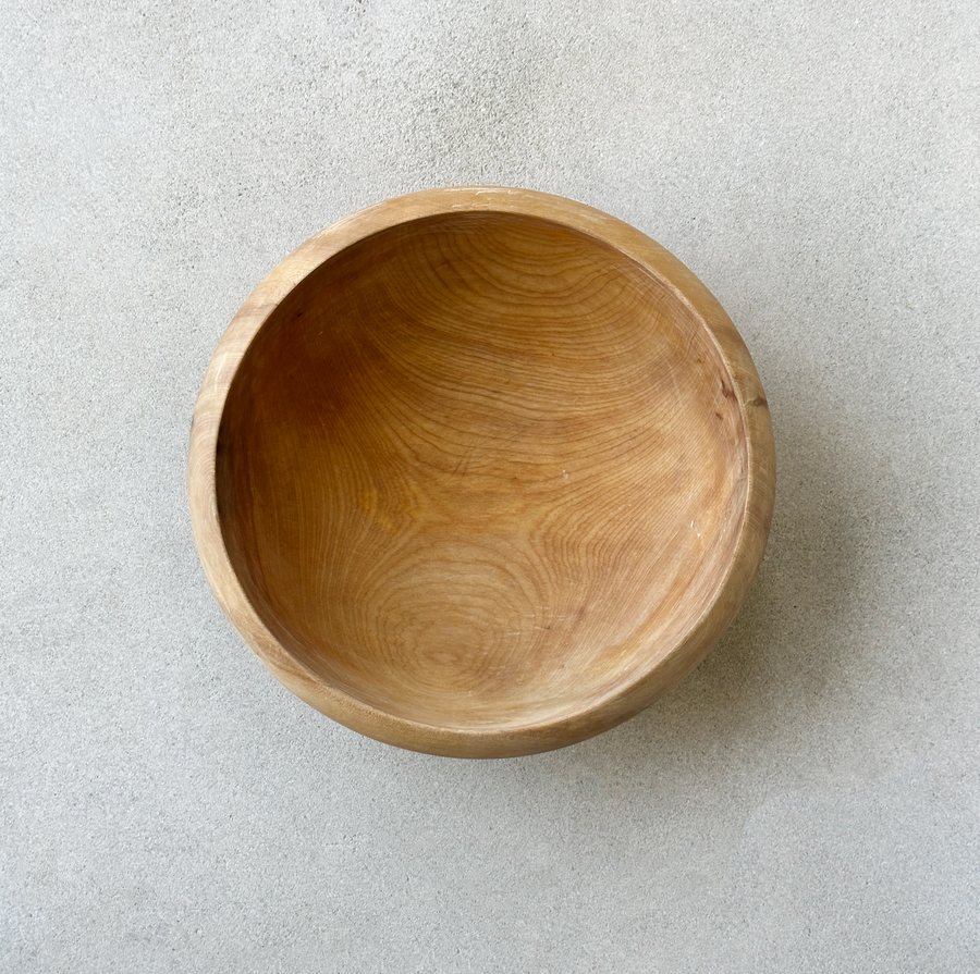 Vintage Wooden Bowl