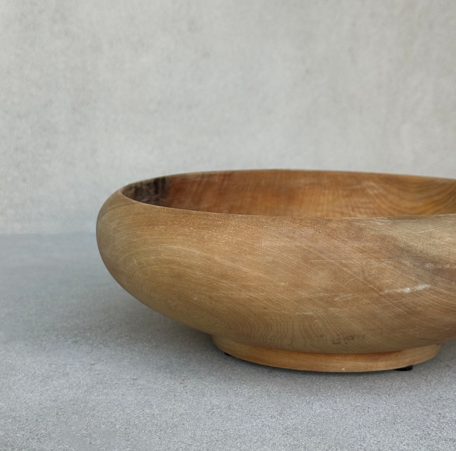 Vintage Wooden Bowl