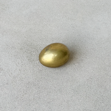 Vintage Brass Egg