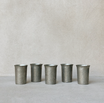 Vintage Insico Pewter Tumblers