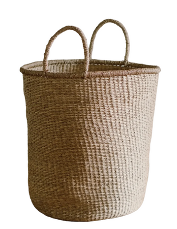 Seagrass Storage Basket with Handles