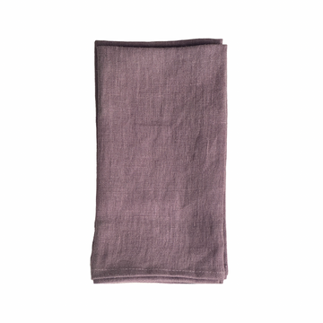 Linen Napkins Plum / Set of 2