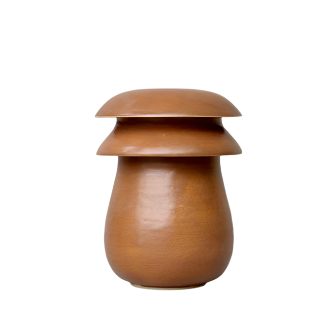 Dara Schuman Sienna Mushroom Vase