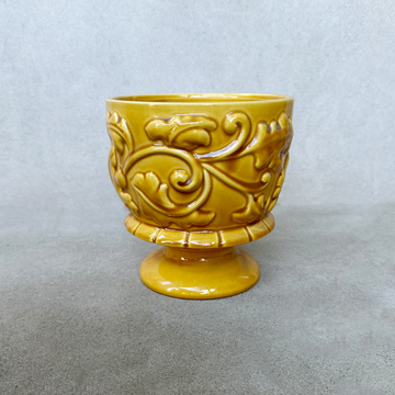 Vintage Haegar Mustard Planter