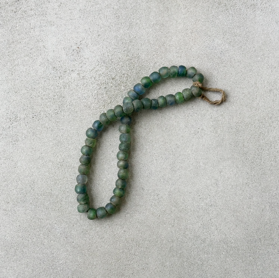 African River Green Beads