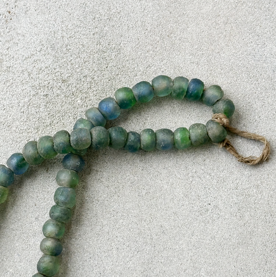 African River Green Beads