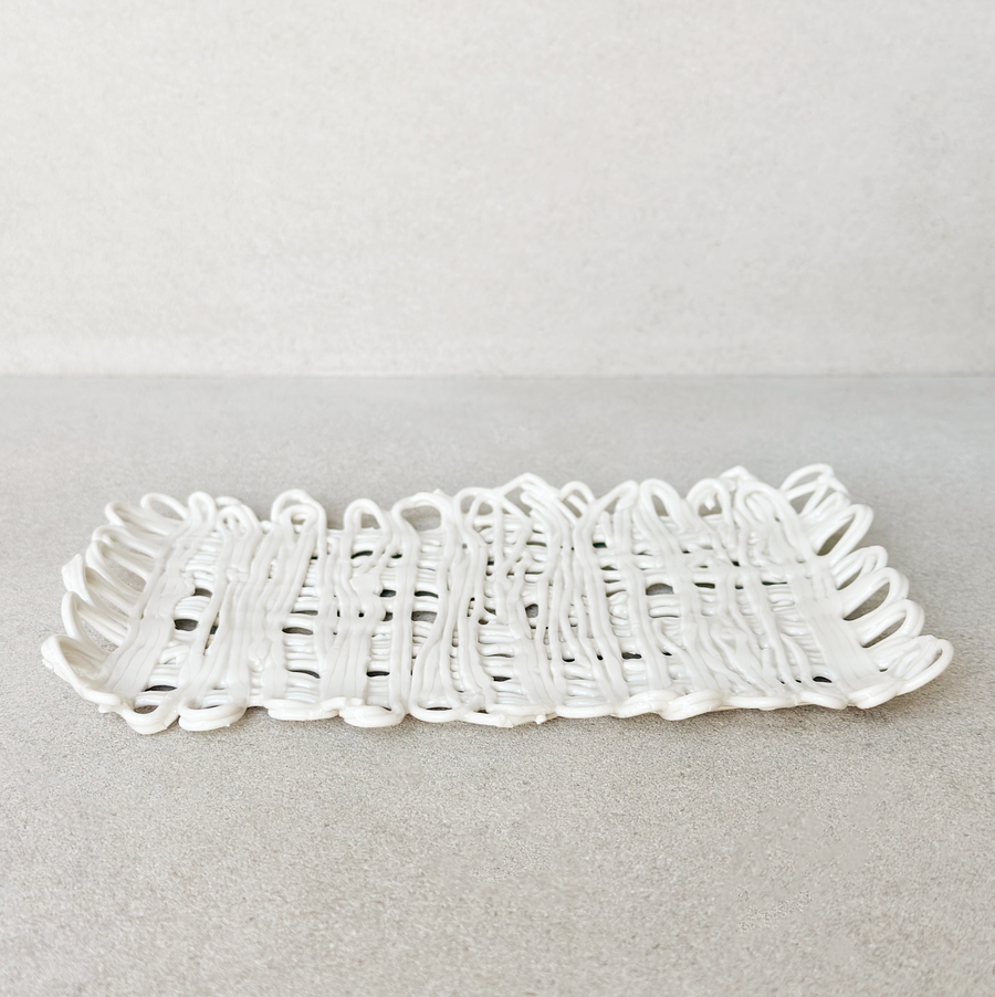 Porcelain Lace Tray