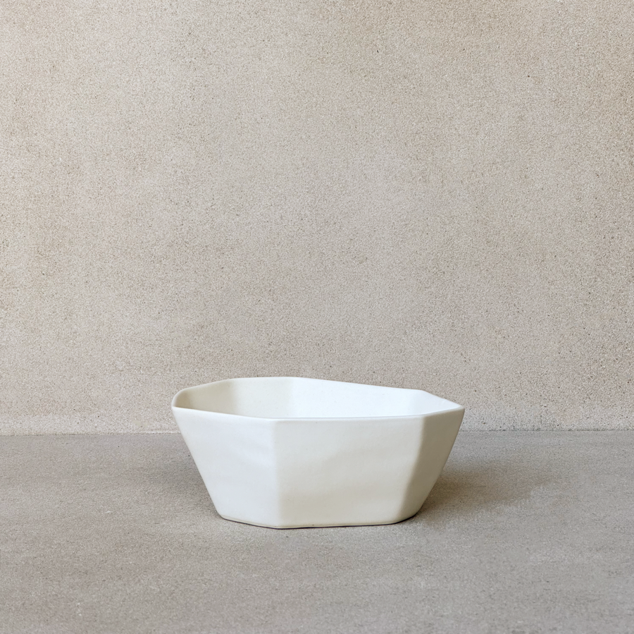 Formation Bowl / Small, Matte White