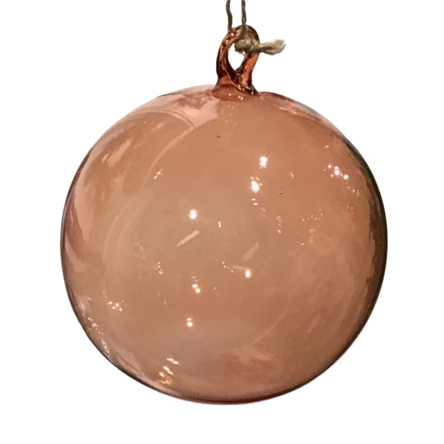 Glass Chrome Finish Ball 4''-Copper